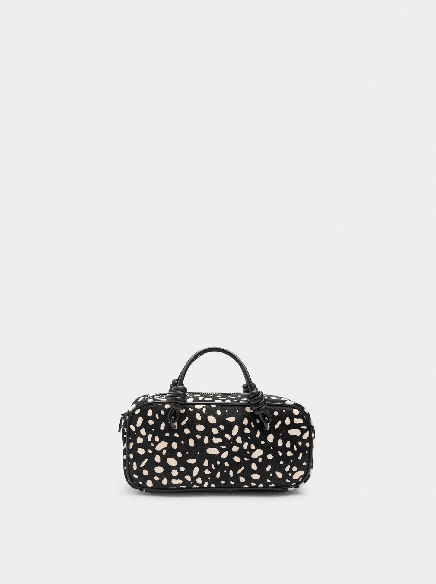 Tote Bag In Animal Printed Leather