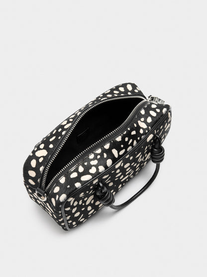 Tote Bag In Animal Printed Leather