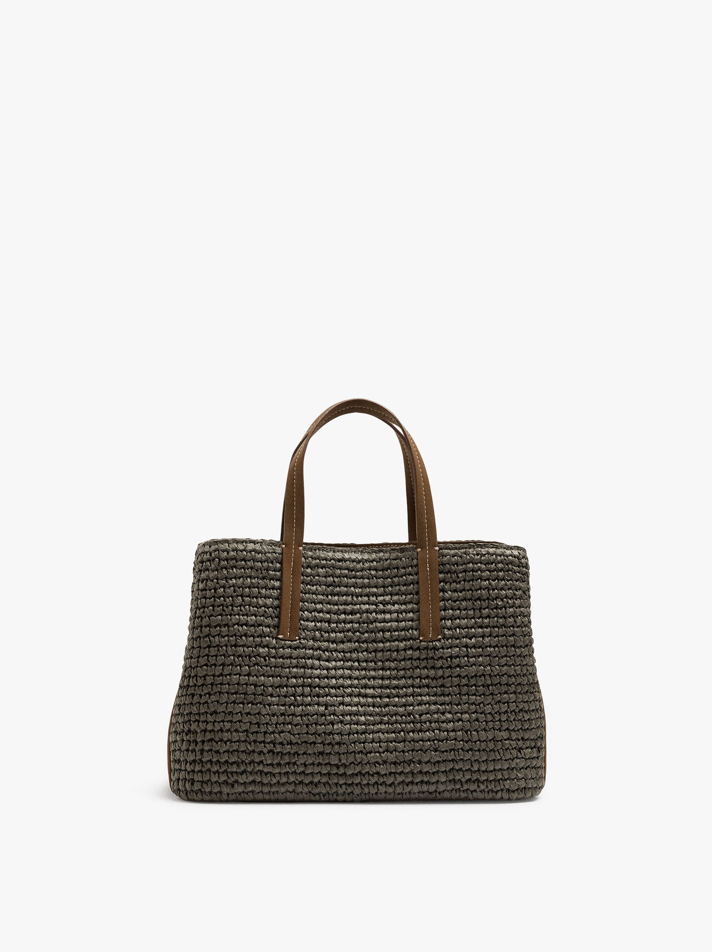 Tote Bag Paper Straw With Crossbody
