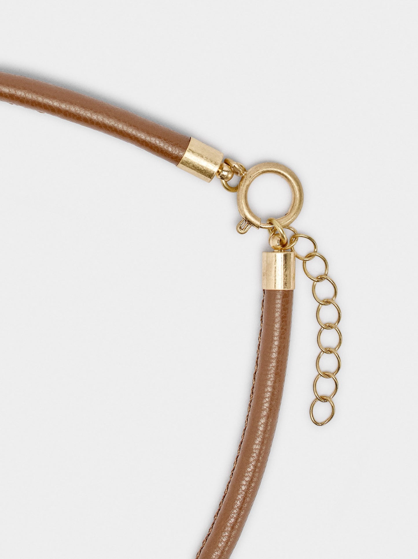 Cord Necklace With Heart Pendant