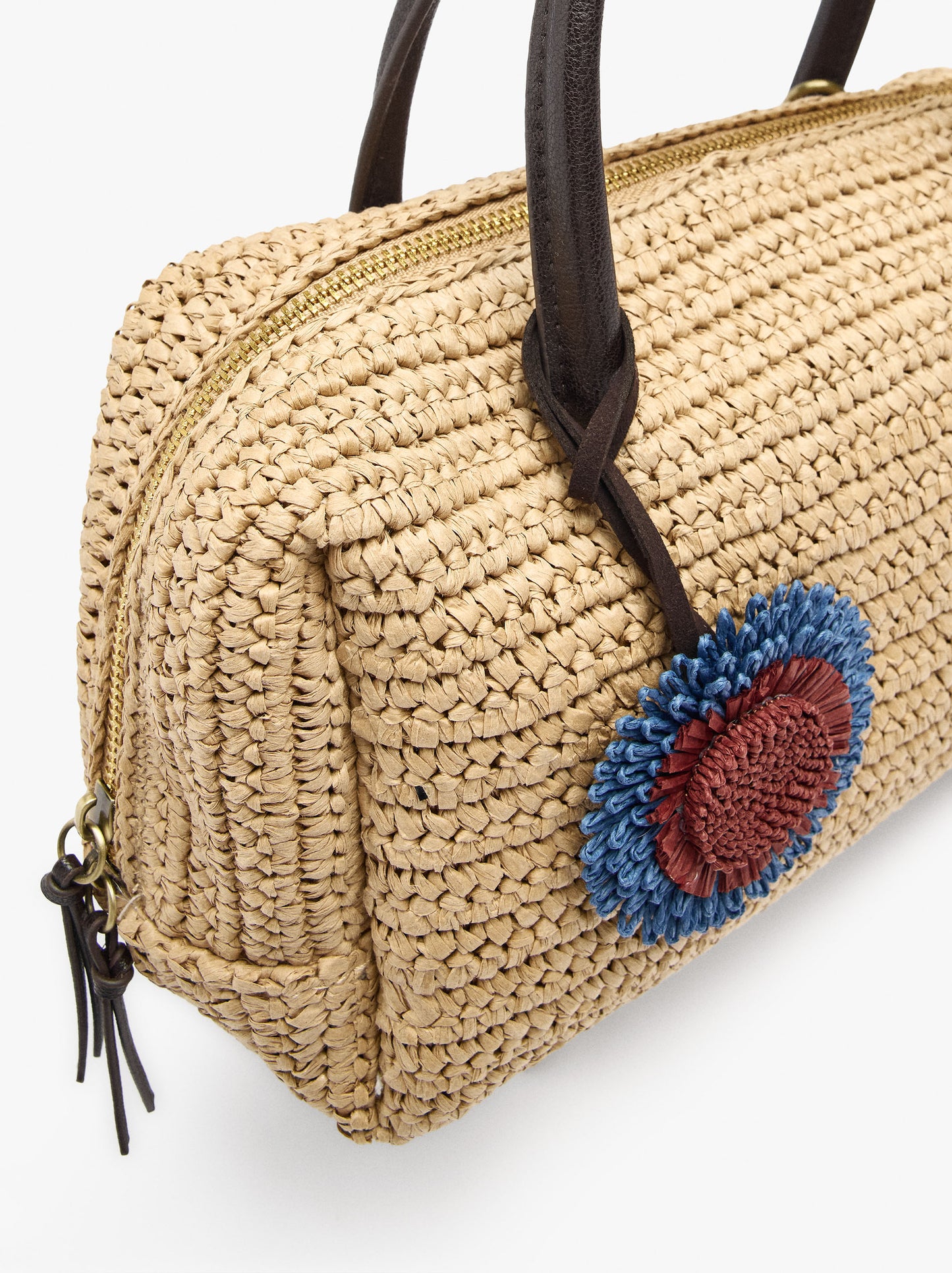 Bowling Bag Paper Straw With Pendant M