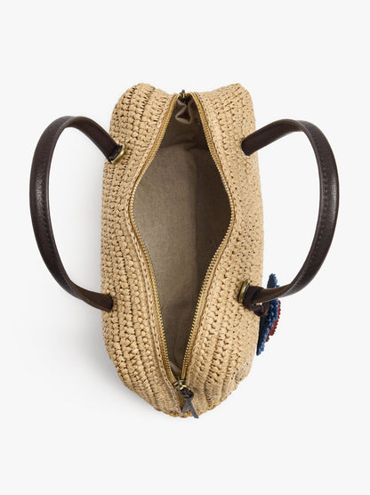 Bowling Bag Paper Straw With Pendant M