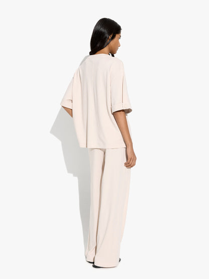Trousers With Pockets And Elastic Waist