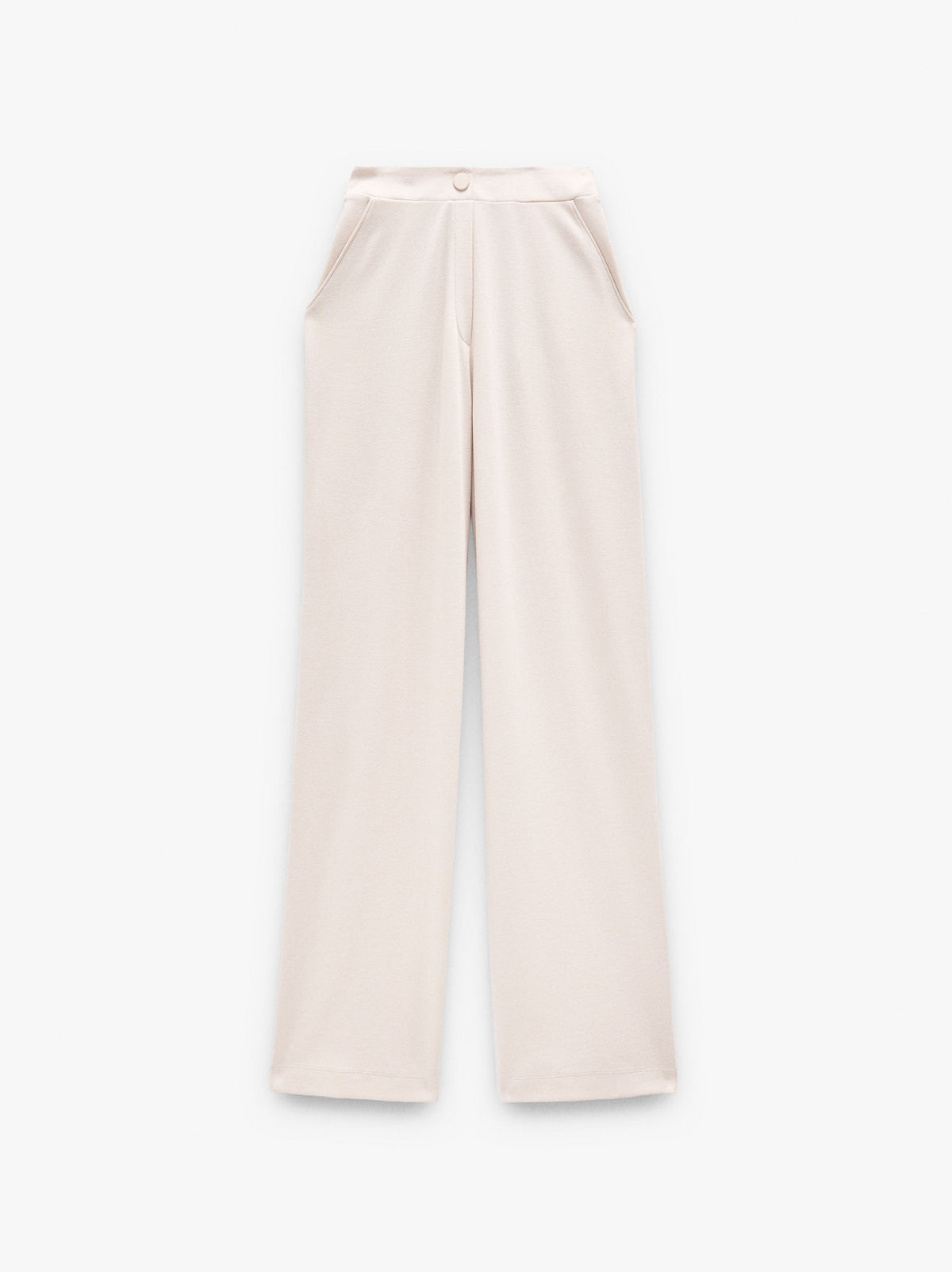 Trousers With Pockets And Elastic Waist