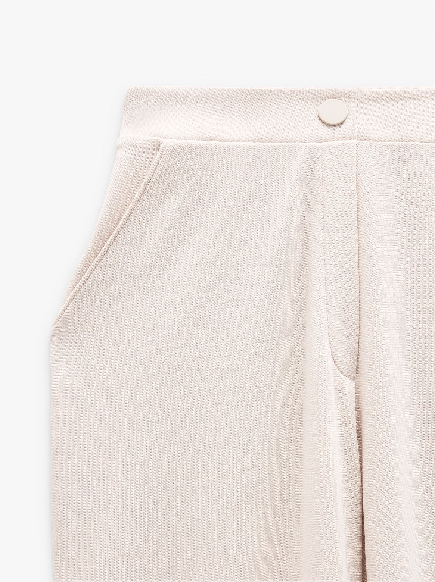 Trousers With Pockets And Elastic Waist