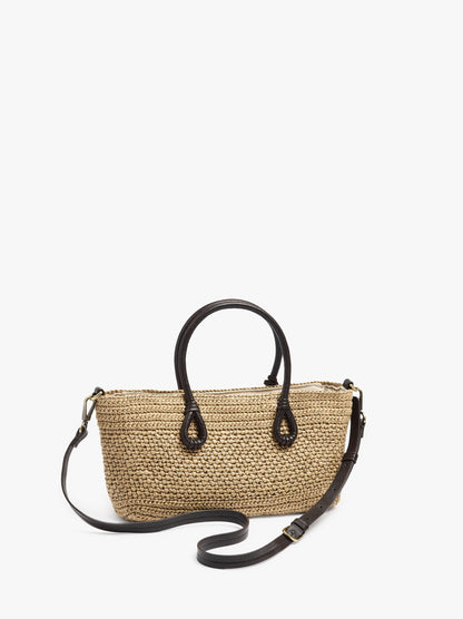 Tote Bag Paper Straw With Pendant