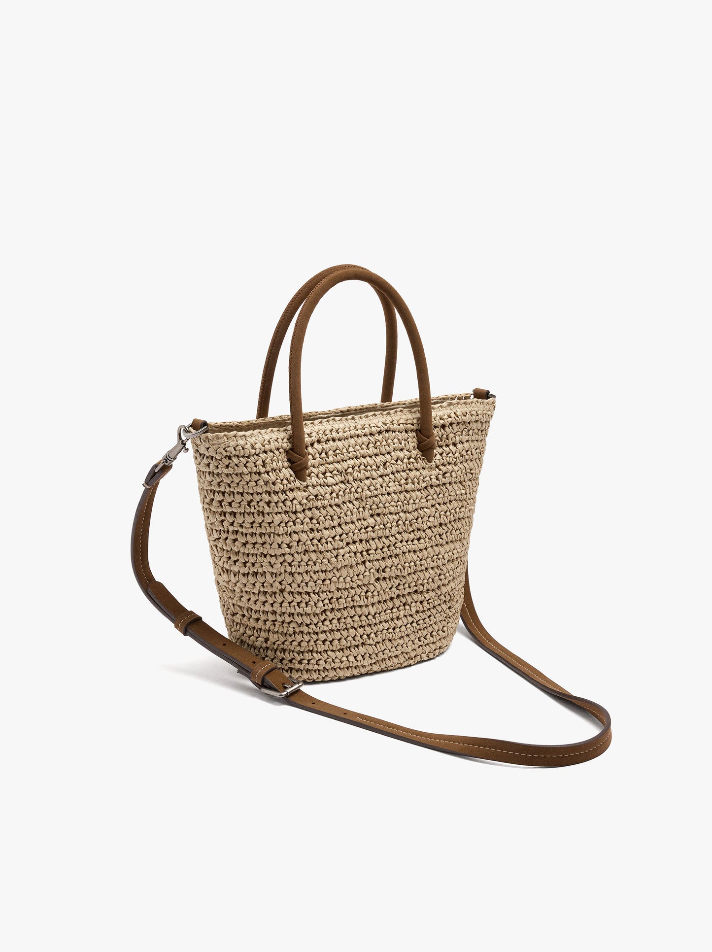 Tote Bag Paper Straw With Pendant