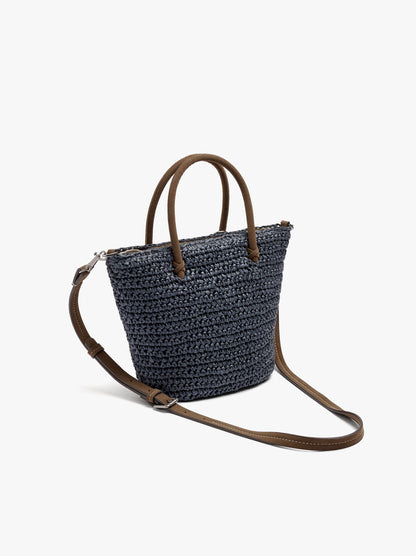 Tote Bag Paper Straw With Pendant