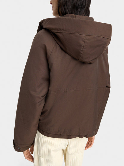 Jacket With Hood Water Repellent