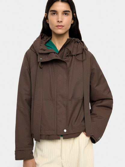 Jacket With Hood Water Repellent