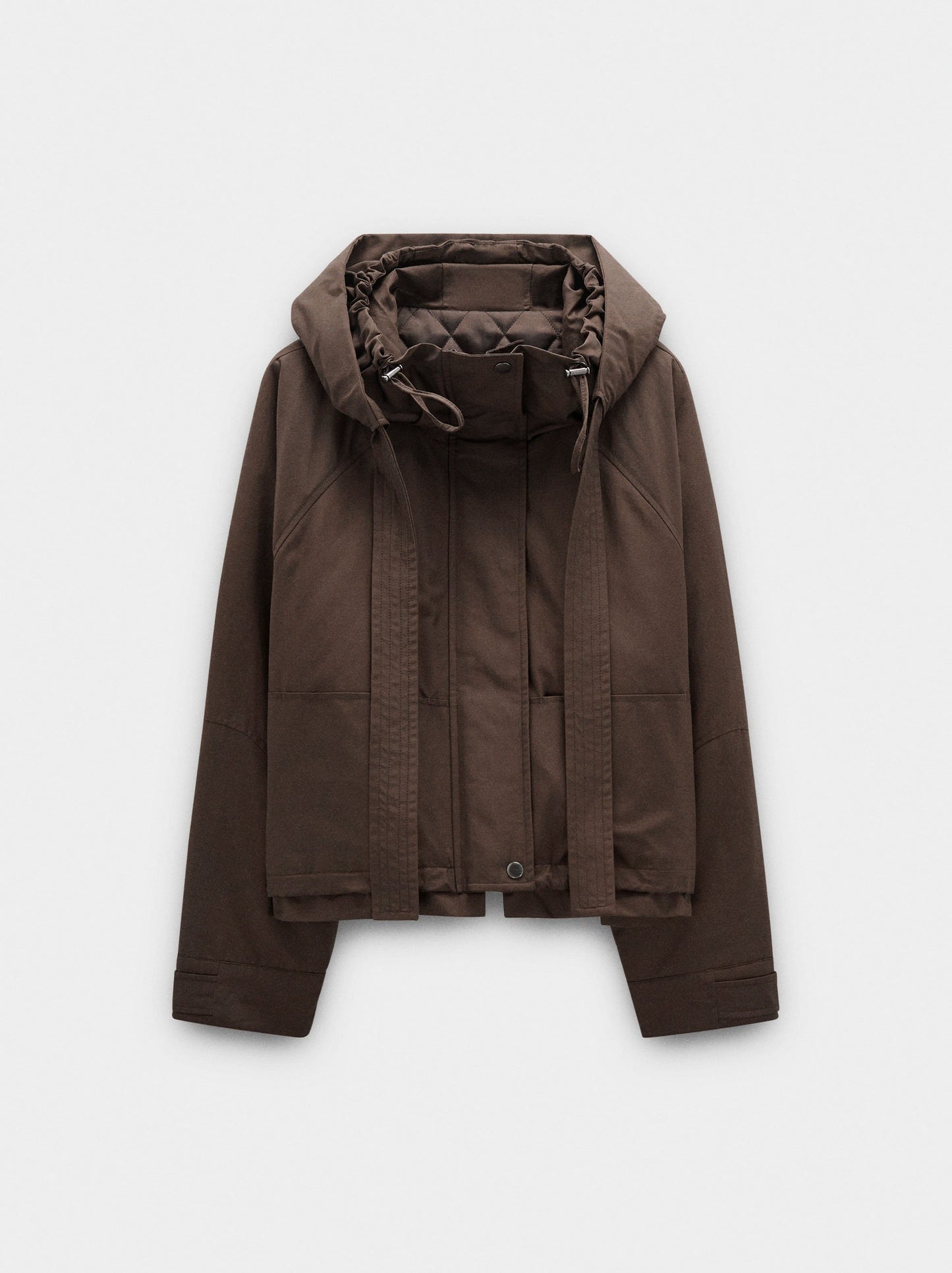 Jacket With Hood Water Repellent