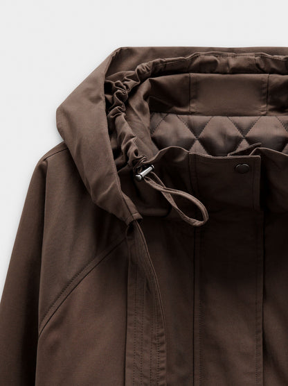 Jacket With Hood Water Repellent
