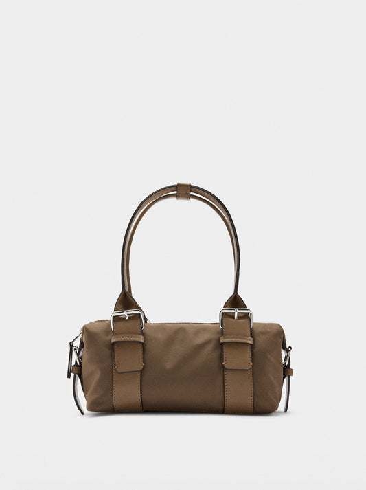 Shoulder Bag With Buckles