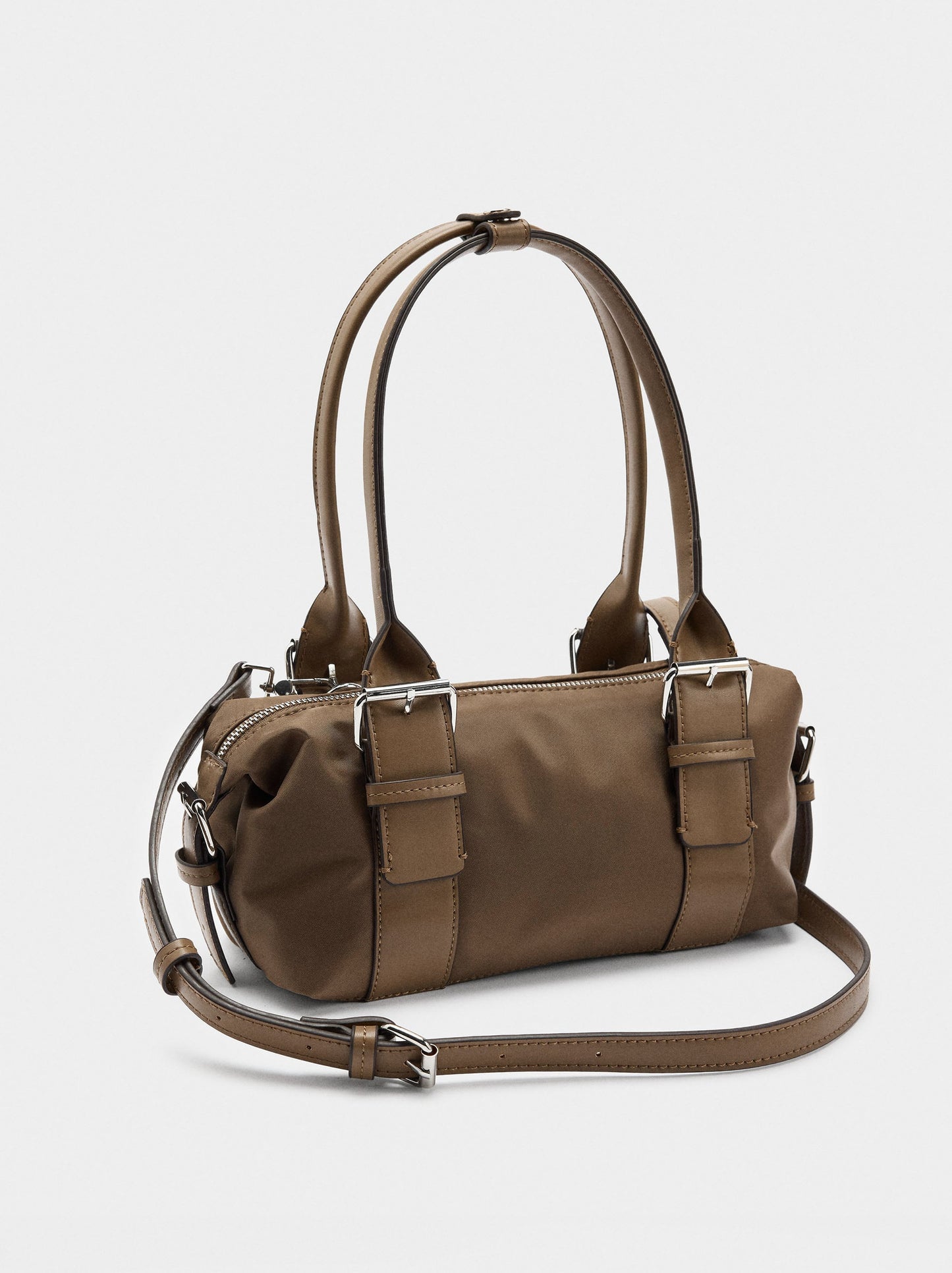 Shoulder Bag With Buckles