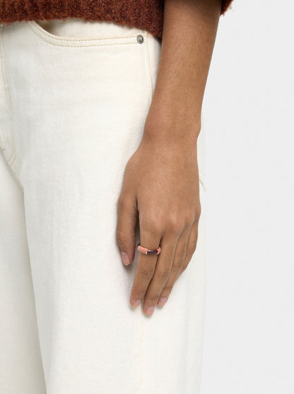 Segmented Ring With Enamel