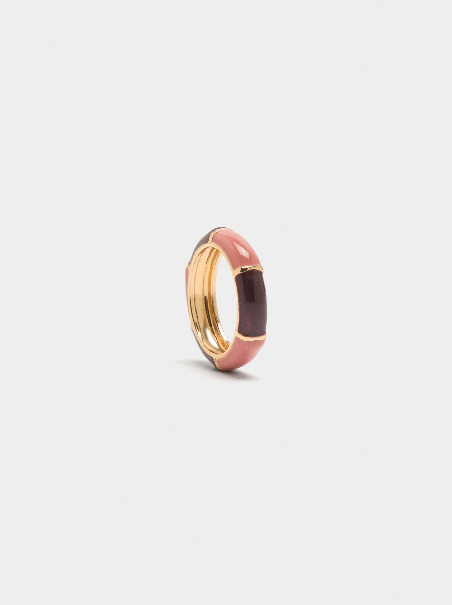 Segmented Ring With Enamel
