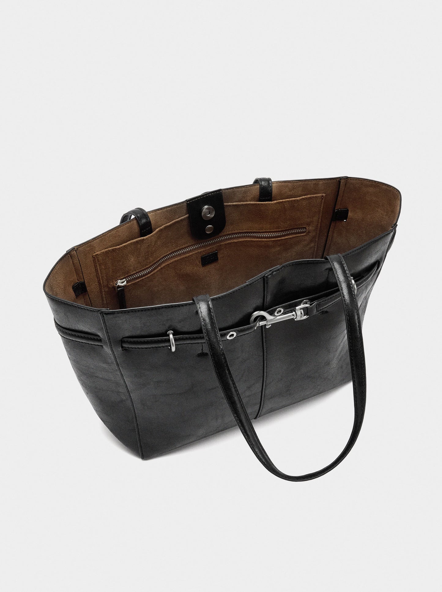 Shopper Bag Belt With Carabiner