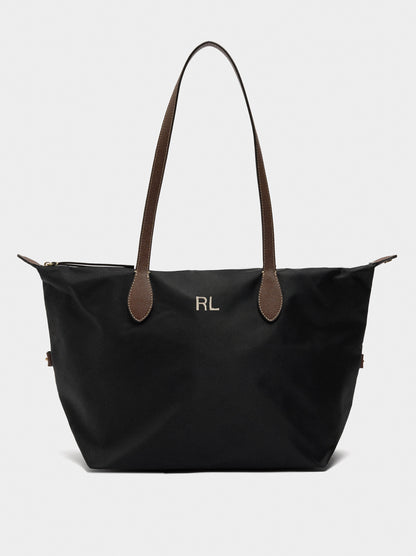 Plain Nylon Shopper Bag