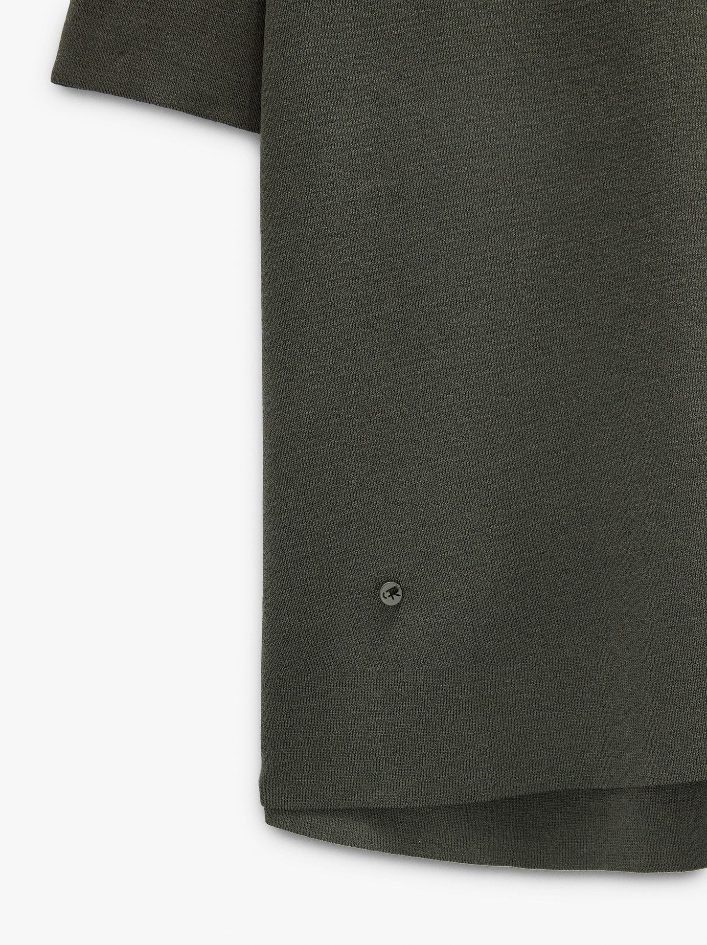 Short-Sleeve Knit Sweater