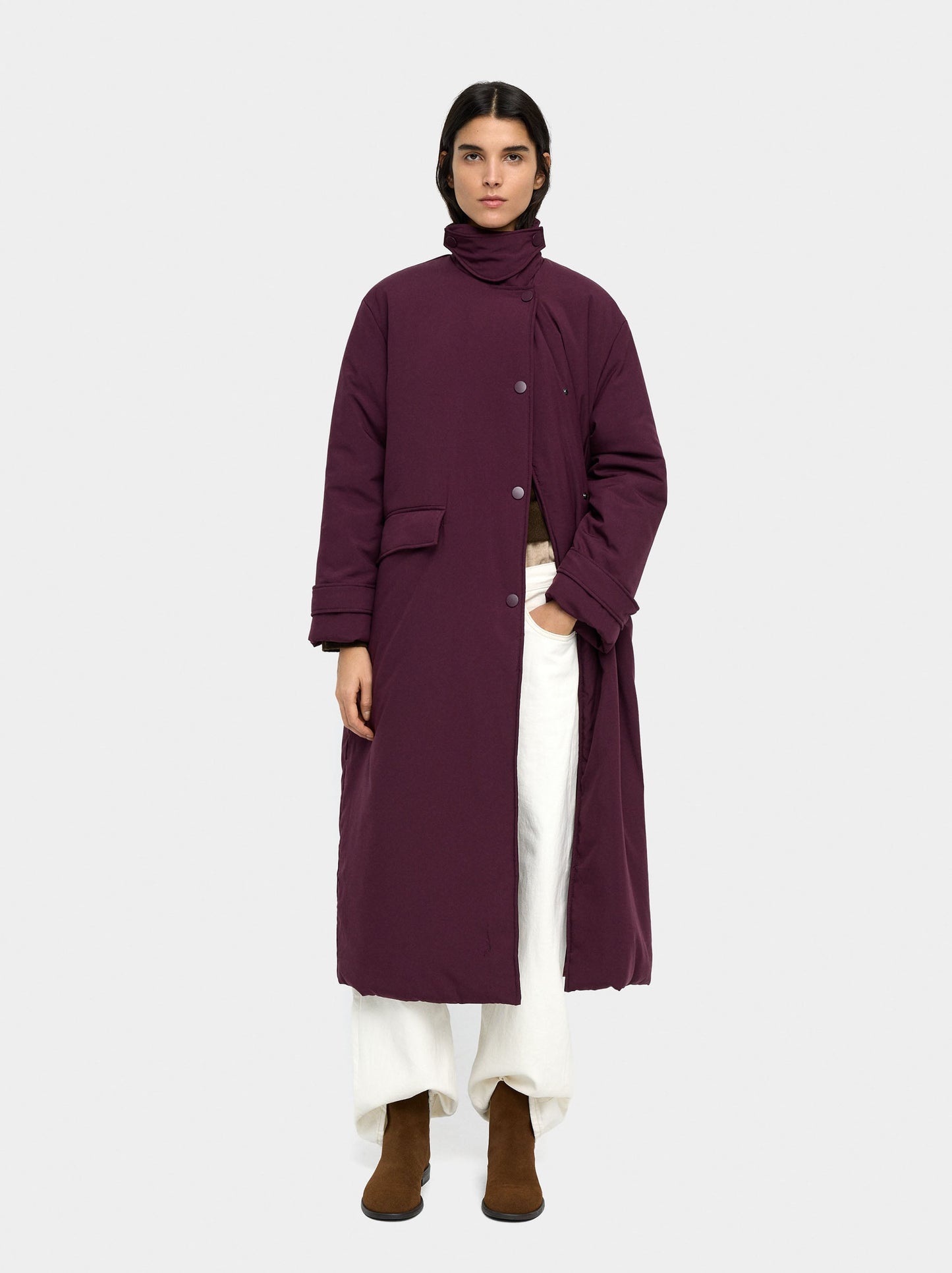 Long Jacket With Pockets