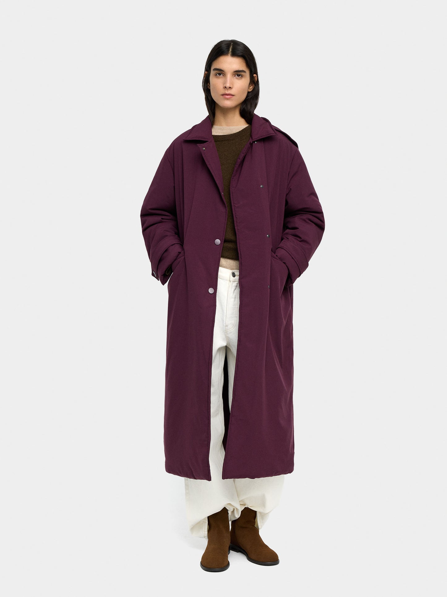 Long Jacket With Pockets