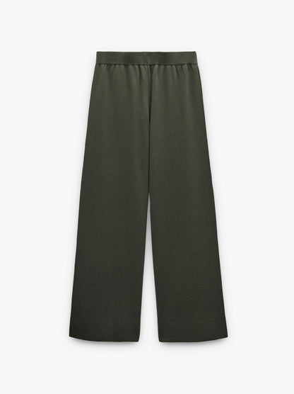 Elastic Waist Knit Pants