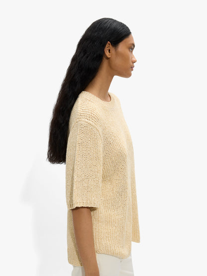 Sweater With Ribbed Knit