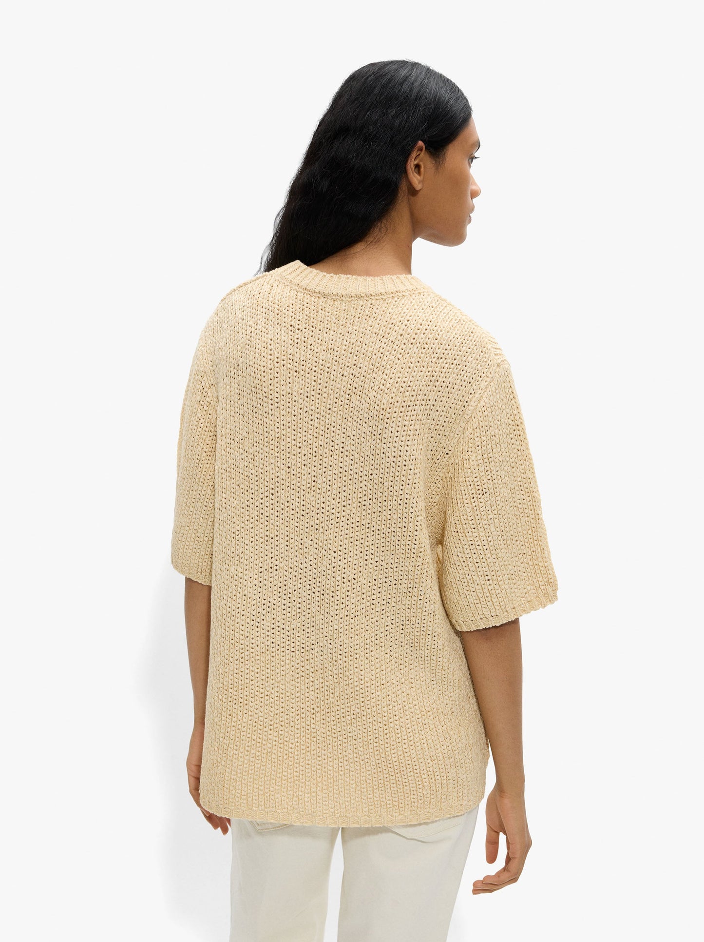 Sweater With Ribbed Knit