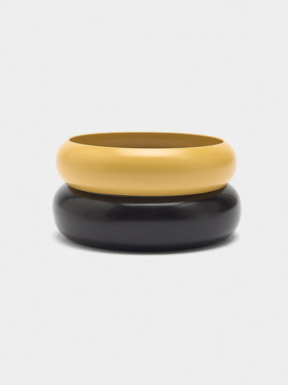 Set Of Bracelets With Enamel