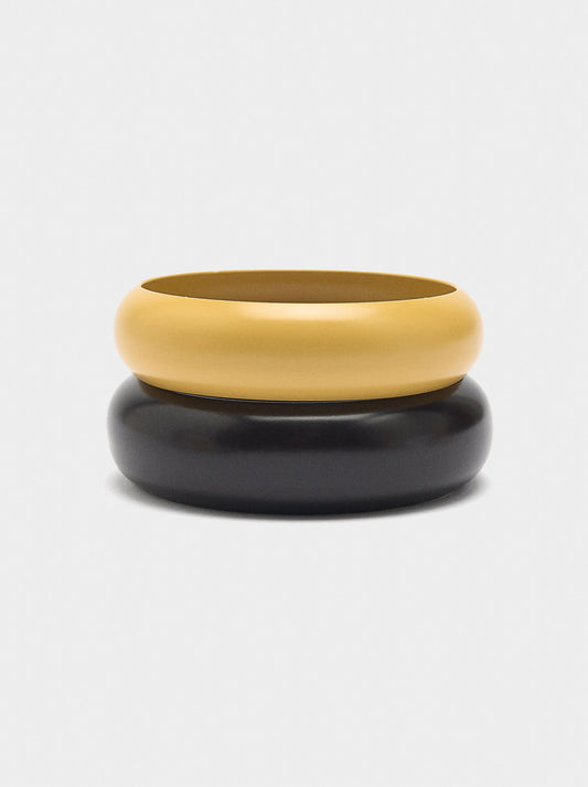Set Of Bracelets With Enamel