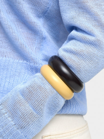 Set Of Bracelets With Enamel