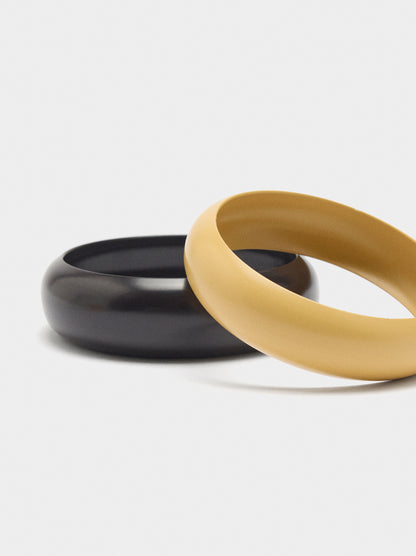 Set Of Bracelets With Enamel