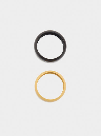 Set Of Bracelets With Enamel