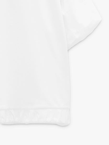 T-Shirt With Puffed Sleeves