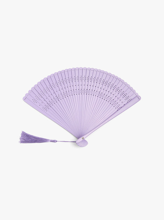 Bamboo Fan With Perforations