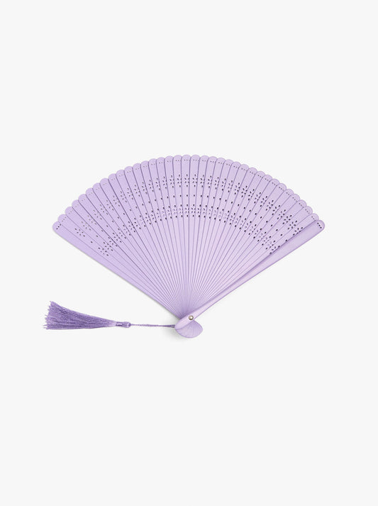 Bamboo Fan With Perforations