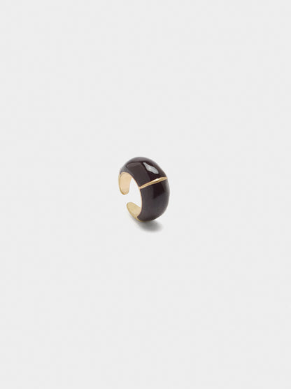 Rounded Ring With Enamel