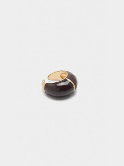 Rounded Ring With Enamel