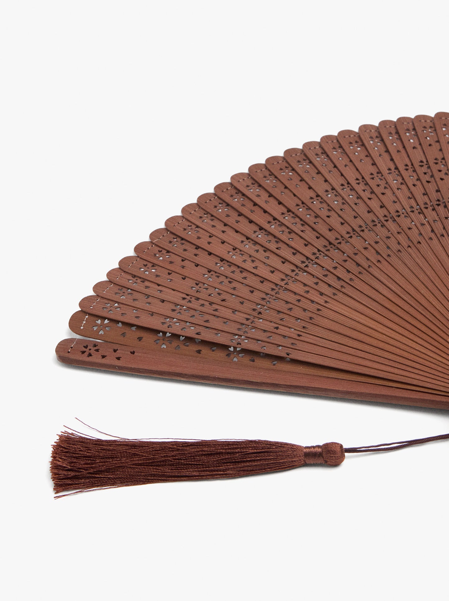 Bamboo Fan With Perforations