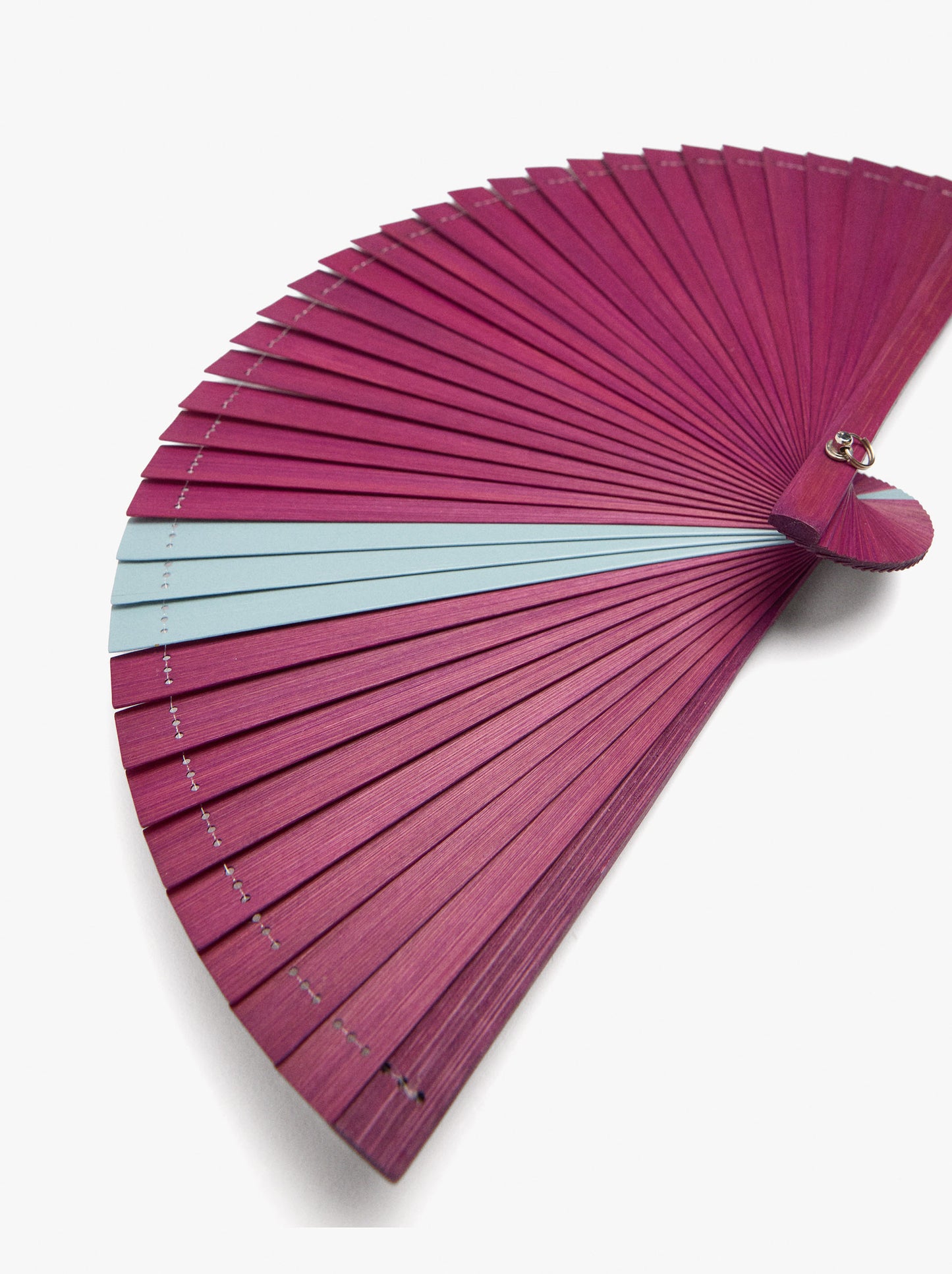 Bamboo Fan With Case