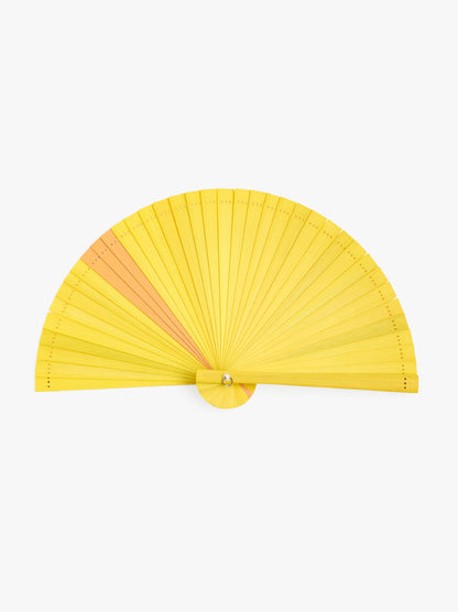 Bamboo Fan With Case