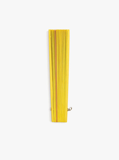 Bamboo Fan With Case