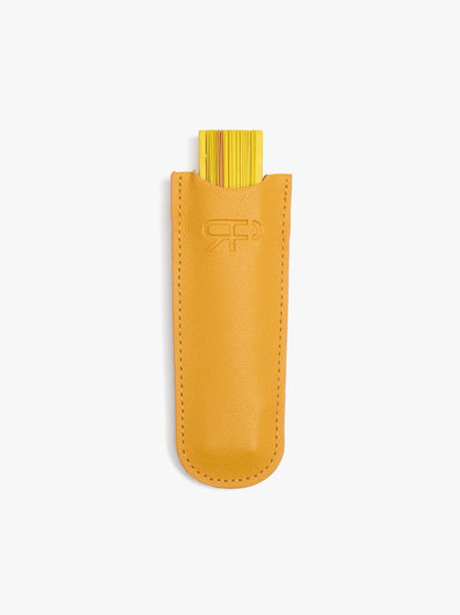 Bamboo Fan With Case