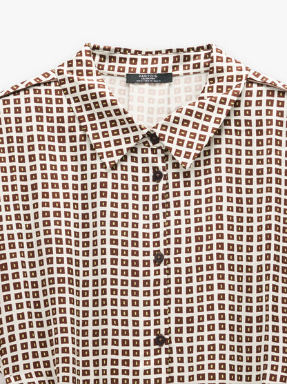 Flowy Jumpsuit With Squares