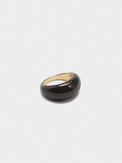 Rounded Ring With Enamel