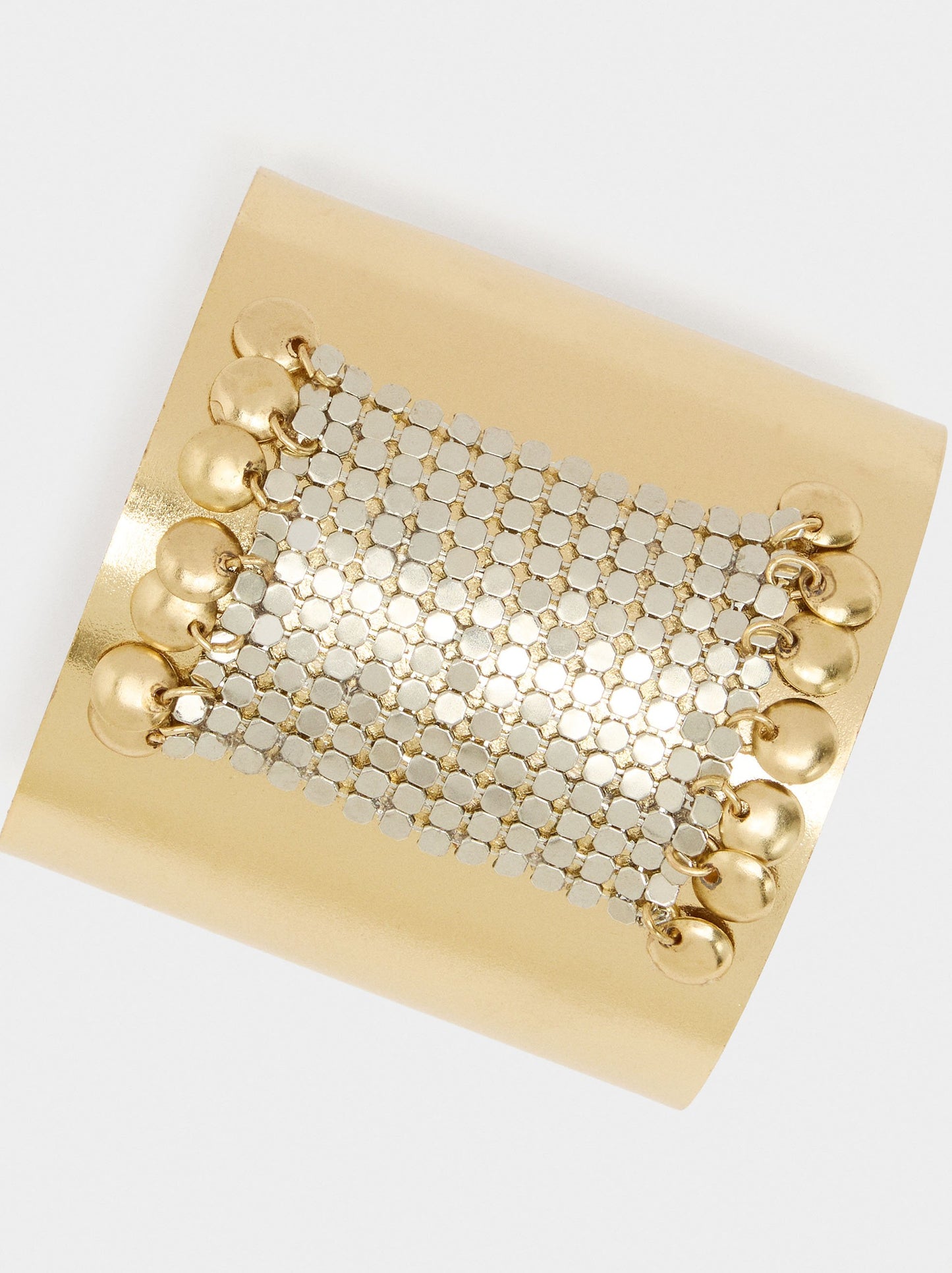 Open Bracelet With Sphere Detail