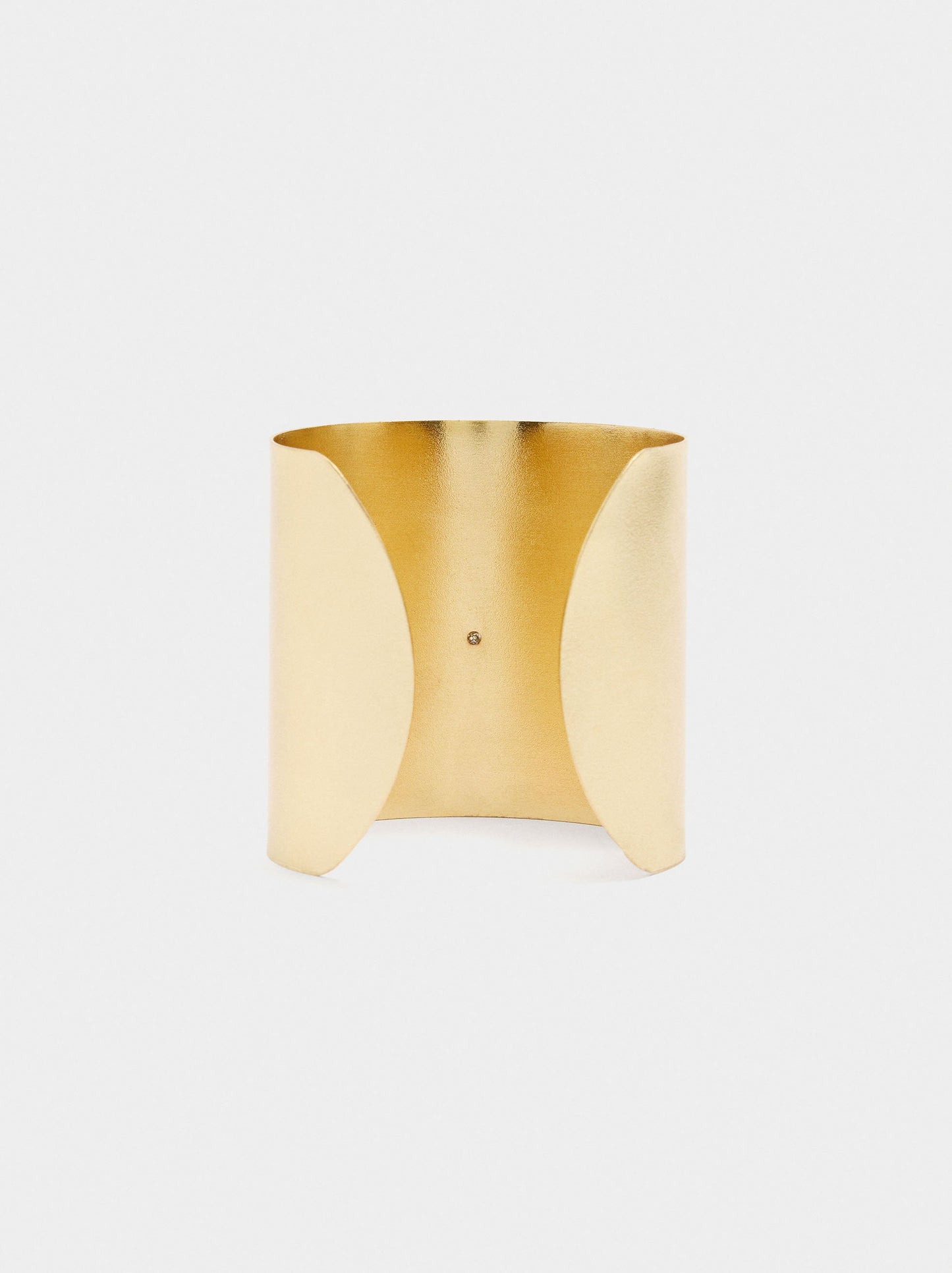 Open Bracelet With Sphere Detail