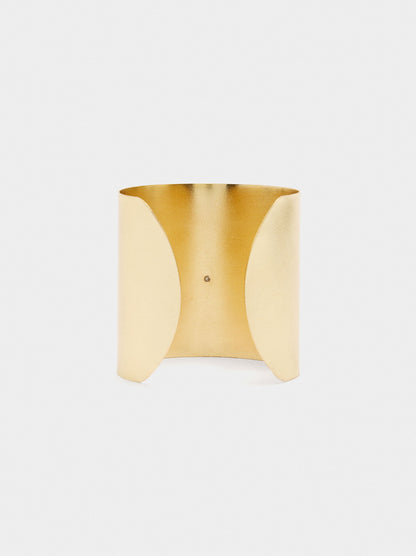 Open Bracelet With Sphere Detail