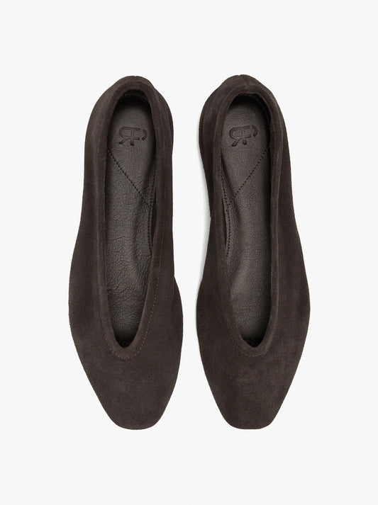 Suede Leather Flats