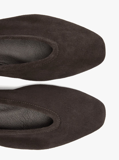 Suede Leather Flats
